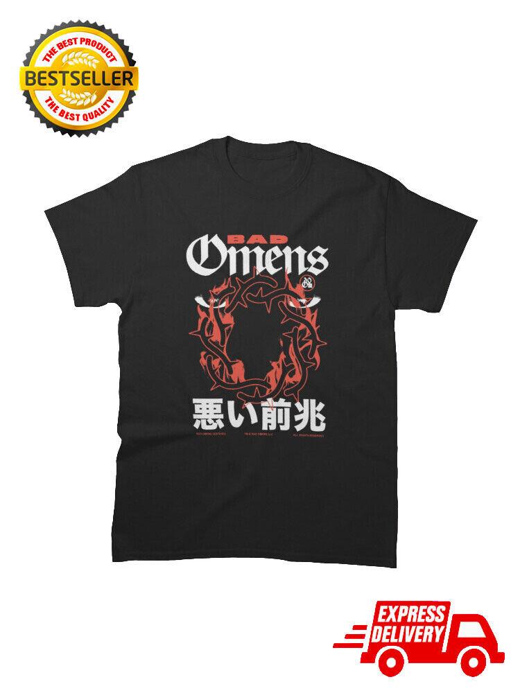 Мерч Bad Omens Классическая футболка 'Like A Villain' S-5XL Унисекс