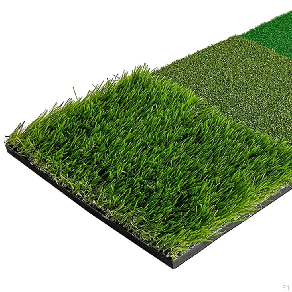 Golf Hitting Mat Driving Range Chipping Training Matt Practice Turf Grass Swing