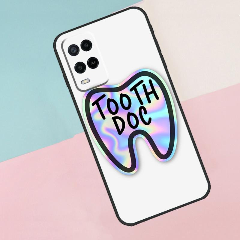 Милый Зуб Стоматолог Для Oppo A40 A60 A80 A18 A38 A58 A78 A98 A79 A16 A76 A96 A15 A74 A94 A54 A77 A17 Чехол для Телефона