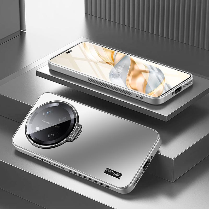 Металлический чехол-невидимка для защиты камеры для Honor X9C Smart X9B X9A Magic 7 Lite 7Pro 6Lite 6 Pro 5 Lite противоударный чехол-подставка