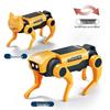 Solar-Powered Remote Control AI Robot Dog - DIY Educational Toy for Kids