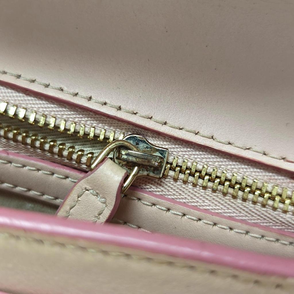 [Pre-Owned] Millie Visetos Classic Monogram Flap Lock Crossbody Bag - Good #1142FTE