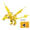Movie Series Animal Action Figure Dragon King Ghidrah Creative Building Blocks Bricks Characters Educational Kids Toys Gifts