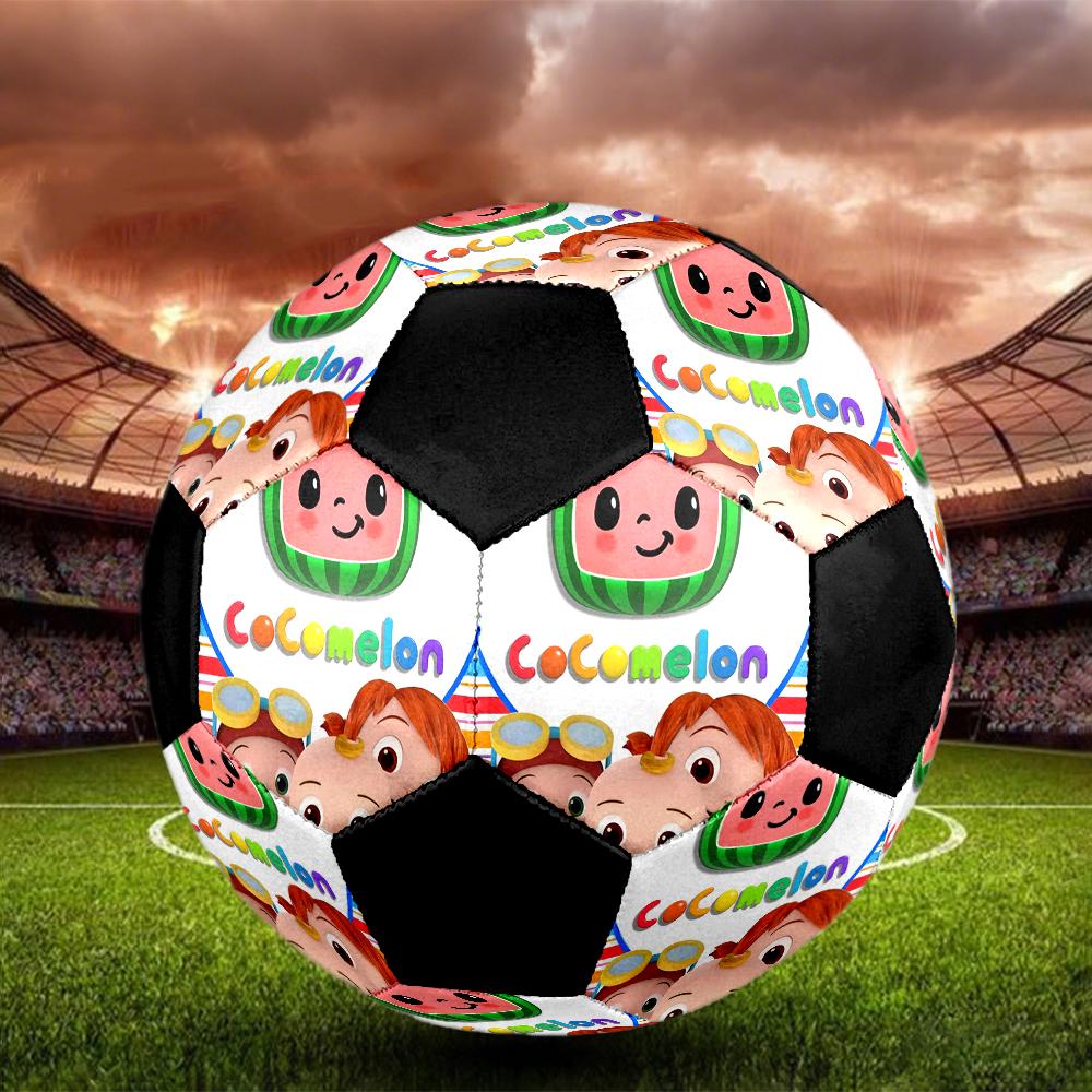 Cocomelon Theme Size 5 Soccer Ball, Suitable for Both Indoor and Outdoor Matches, a Gift Suitable for Everyone.