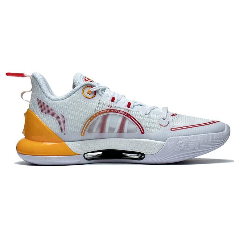 Li Ning Yushuai Evolution Low Домашняя Команда Текстиль, Синтетическая Кожа Нескользящая, Износостойкая, Дышащая ABAS161-7