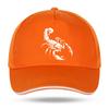 New Unisex Women Fashion Scorpion Baseball Caps for Hip Hop Cotton Trucker Cap Bone Dad Hats