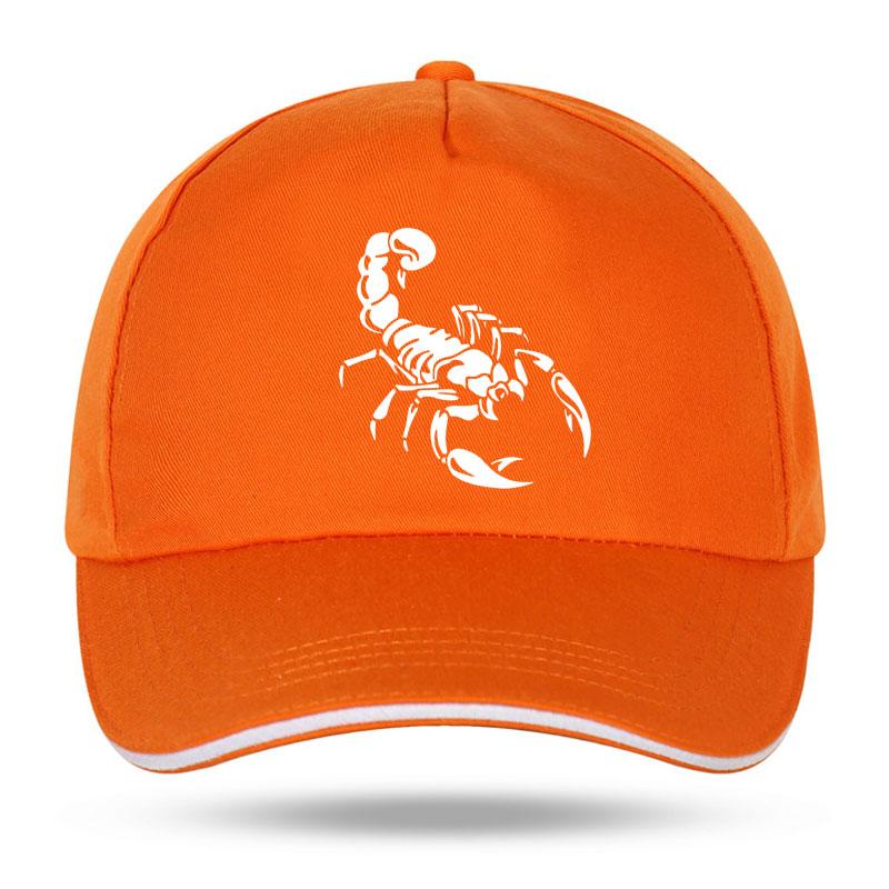 New Unisex Women Fashion Scorpion Baseball Caps for Hip Hop Cotton Trucker Cap Bone Dad Hats