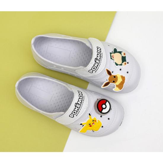 Pokemon Children's CH Pikachu Lighting EVA Indoor Shoes, a Popular Character In Korea