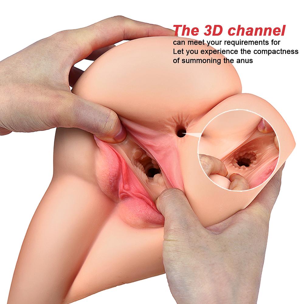 Киска Задница Взрослый Мужской Секс-Игрушки для Мужчин Мастурбация, Реалистичная Большая Попа Женский Торс Хип Игрушки Для Взрослых Любовные Куклы с Вагиной Анальный