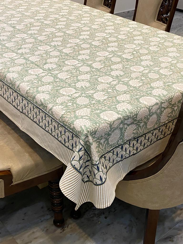 Blockprint Table Cloth 6 Seater (90*60 Inches)