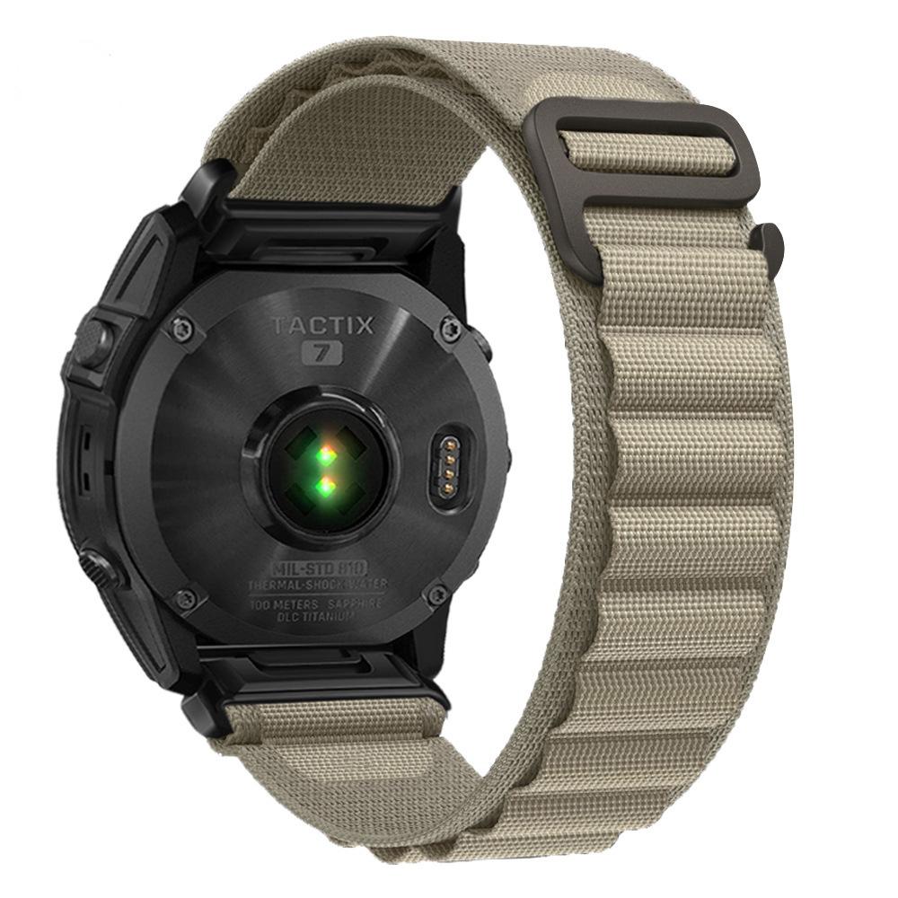 Нейлоновый быстросъемный ремешок 22 мм 26 мм для Garmin Fenix ​​7X 7 Pro Fenix ​​6X 6 5X 5Plus Tactix 7 Forerunner 965 955 Enduro 2 Loop Band