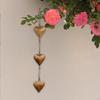 Metal Heart Wall Hanging Art Hearts Shaped Decor Vintage Decoration for Valentine‘S Day