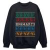 Girls Christmas Fair Isle Houses Sweatshirt