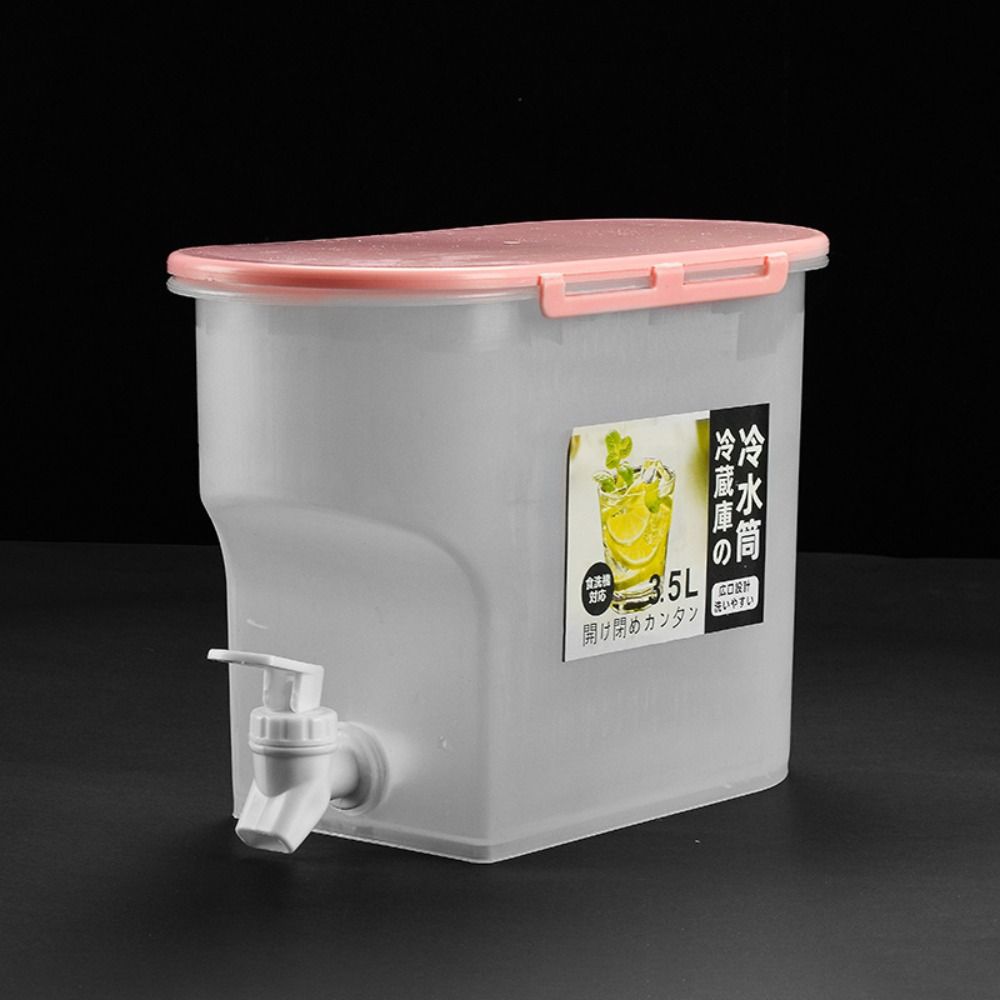 Plastic Drink Dispenser Fruit Teapot Refrigerator Cold Kettle New Drink Water Kettle