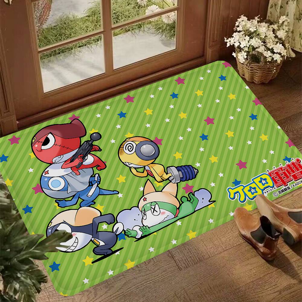 Classic Comedy Anime K-Keroro Entrance Door Mat Nordic Style Home Doormat Bathroom-Toilet Mats Bedroom Hotel Decor Mat