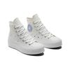 Converse Chuck Taylor All Star Lift Модные Удобные Универсальные Высокие Кеды из Канваса Женские кроссовки Светло-фиолетовый A02895C