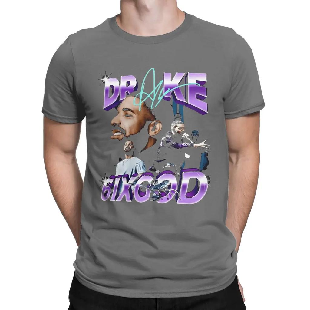 Винтажная футболка Drizzy Drake Season Ablum для мужчин, с круглым вырезом, 100% хлопок, с коротким рукавом, графические топы
