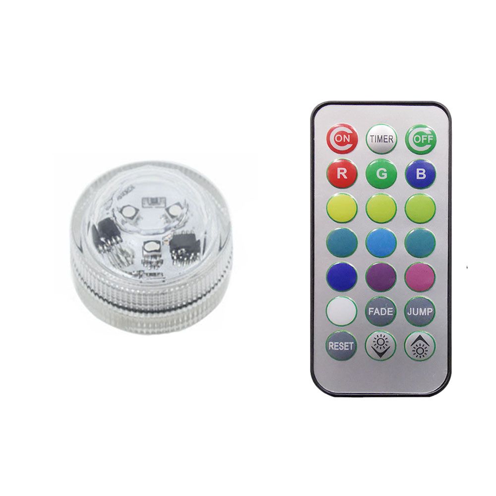 Tub Swimming Pool Aquarium Tea Light Party Decoration Night Lamp Submersible LED Lights Pool Light