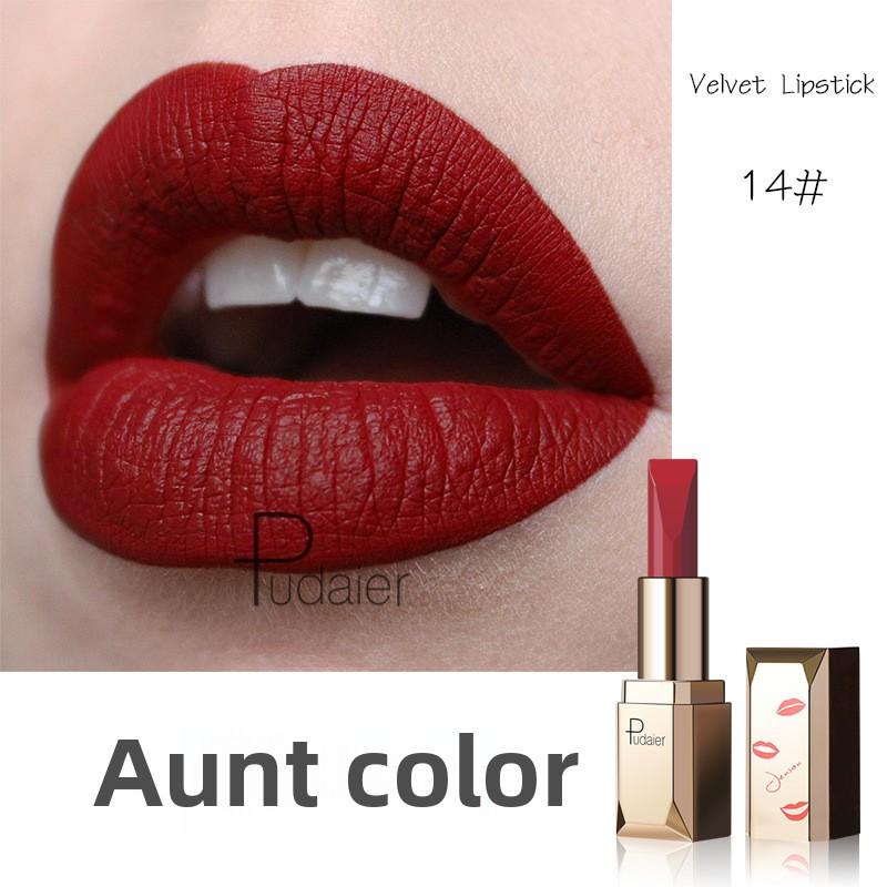 Waterproof & Sweatproof Matte Lip Liner - Long-Lasting Non-Stick Formula with Plant Squalane, Gradient Brown To Red Shades for Valentine's Day