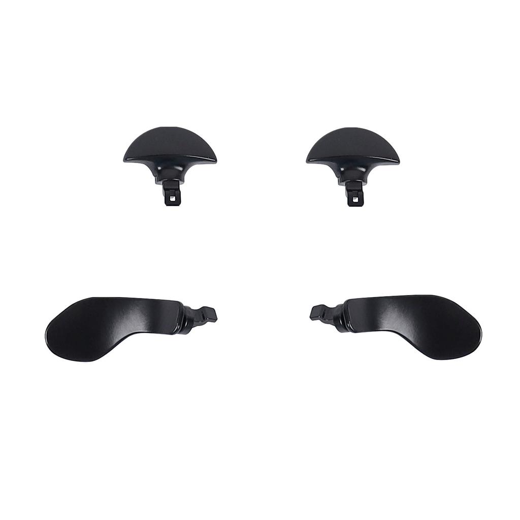 4 Pcs Back Paddles Replacement Rear Paddles for PS5 Dual Sense Edge Controller Rear Parts,Interchangeable Metal Rear for PS5 Dual Sense Controller
