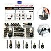 10Pcs Rivet Nut Tool Heads Set M3-M8 Manual Riveting Gun Mandrels Interchangeable Threaded Insert Tool for DIY Hardware Tool Set