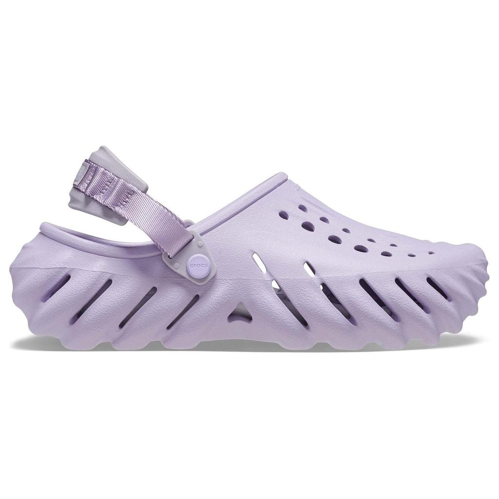Crocs Echo Clog Удобные Универсальные Клоги Женские клоги Фиолетовый 207937-530