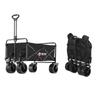 Heavy-Duty Folding Outdoor Camping Wagon with Tank Wheels