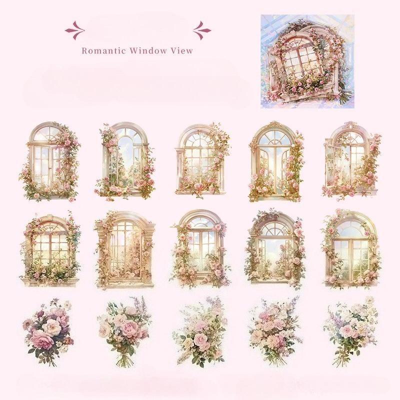 15 шт. Кавайные канцелярские наклейки Призрак Тьмы Дневник Планировщик Джанк Журнал Декоративные Скрапбукинг Крафт Наклейки