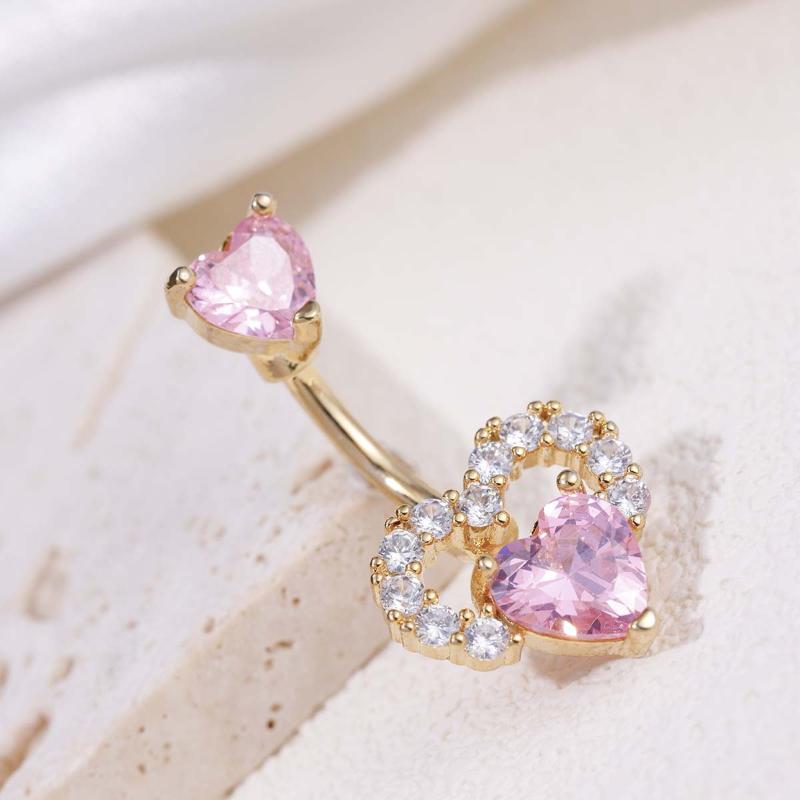 1Pcs 2026 Creative Heart-Shaped Spider Belly Button Ring – Stylish, Trendy Navel Piercing Jewelry