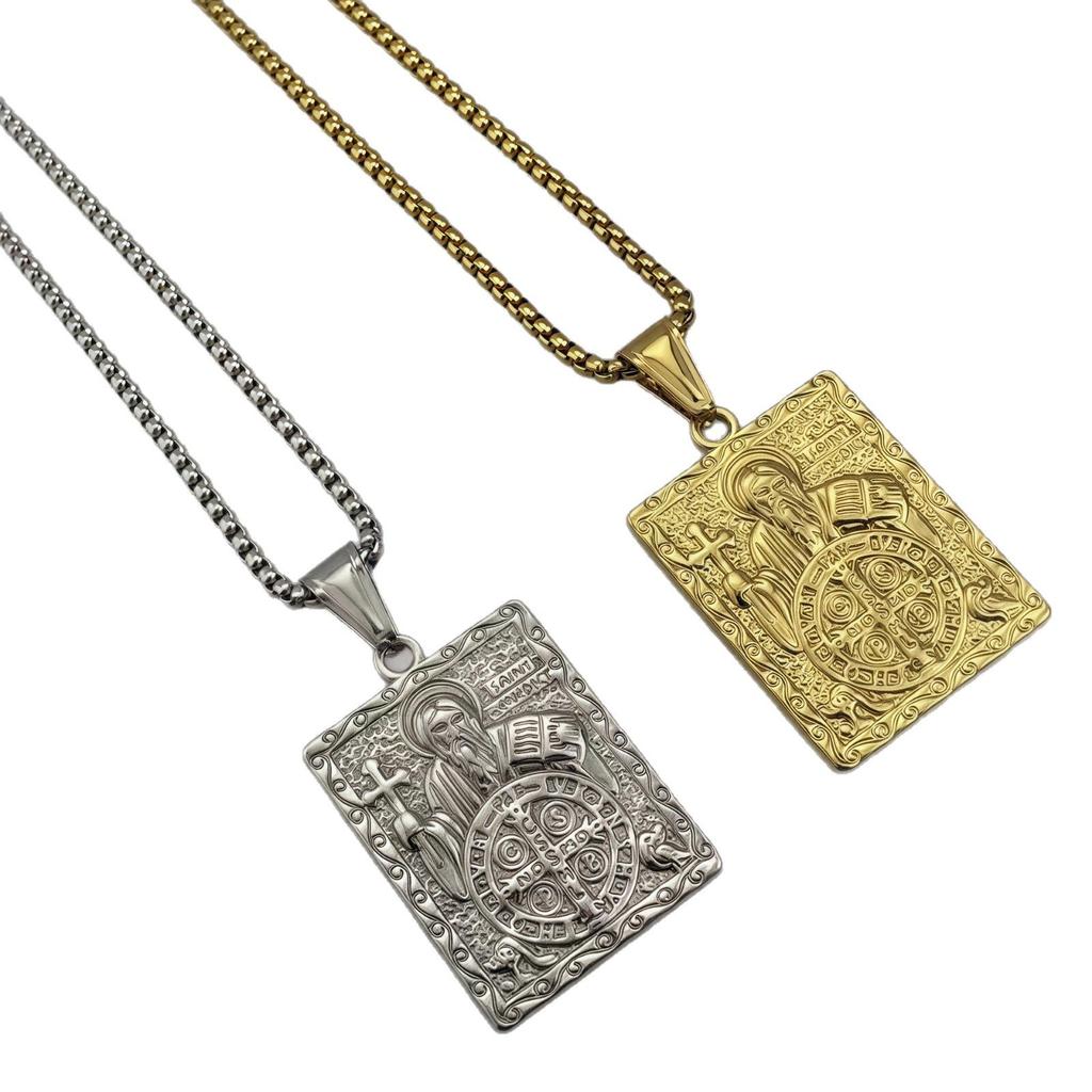 Мужской кулон-жетон священника