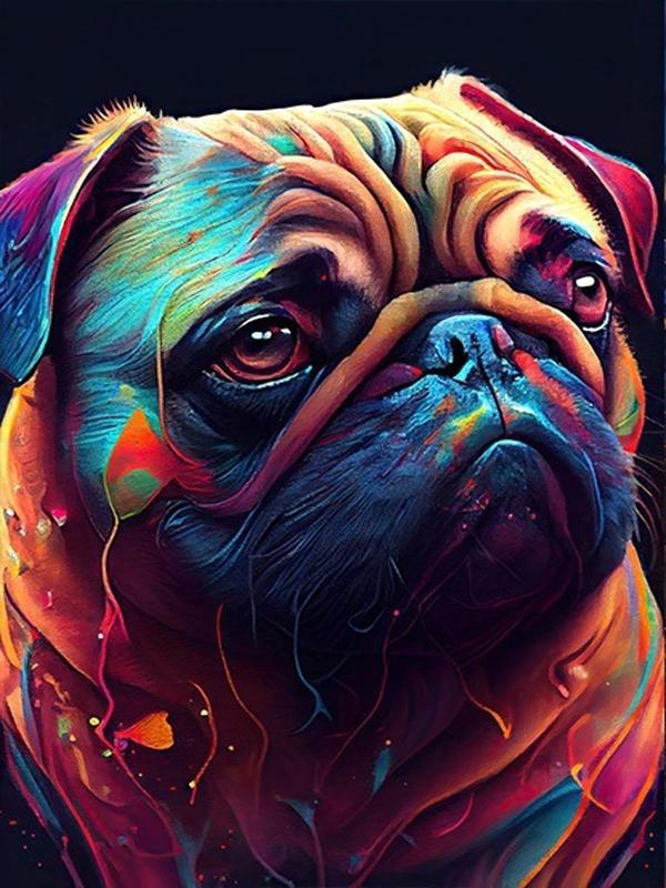 Алмазная картина Распродажа Граффити Король Лев Тигр Diy Полный квадратный круглый дрель Стразы Вышивка Животные Слон Мозаика Наборы для вышивки крестом JX0012