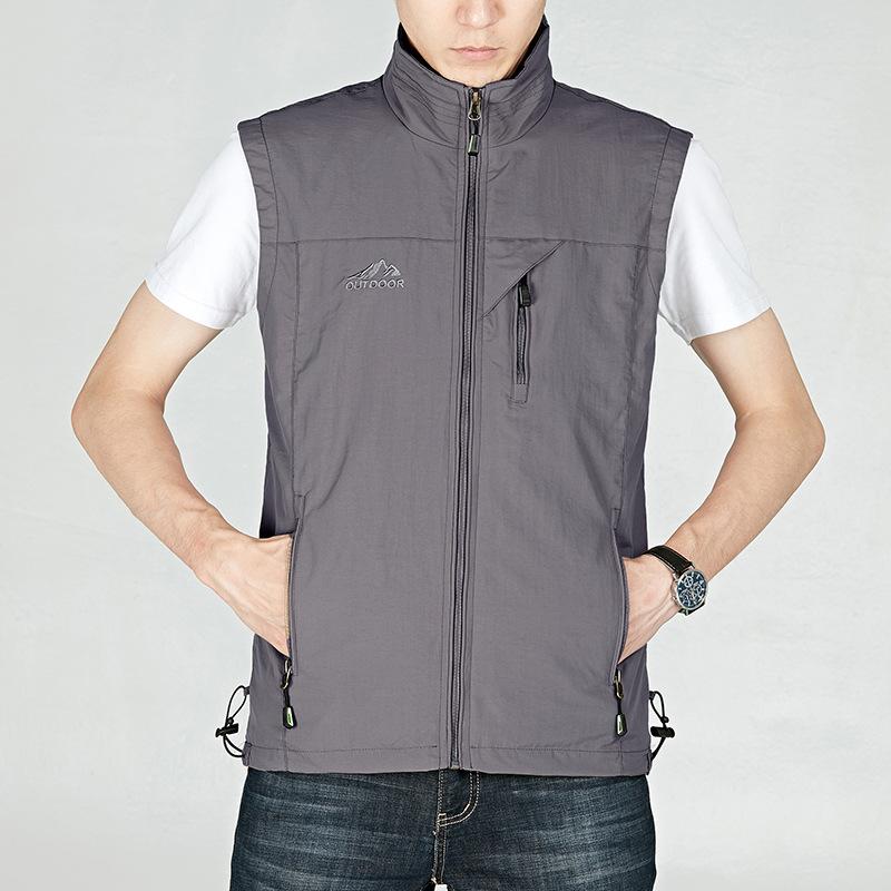Spring And Autumn Vest Men'S Soil Outdoor Leisure Young And MiddleAged Photography Fishing Vest Vest Vest Vest Factory