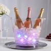 12 Pcs Glowing Ice Cubes Water Activated Color Changing LED Lights Submersible Bar