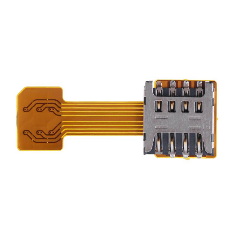 Гибридный адаптер Micro SD с двойной двойной SIM-картой для удлинителя телефона Android Nano Mic