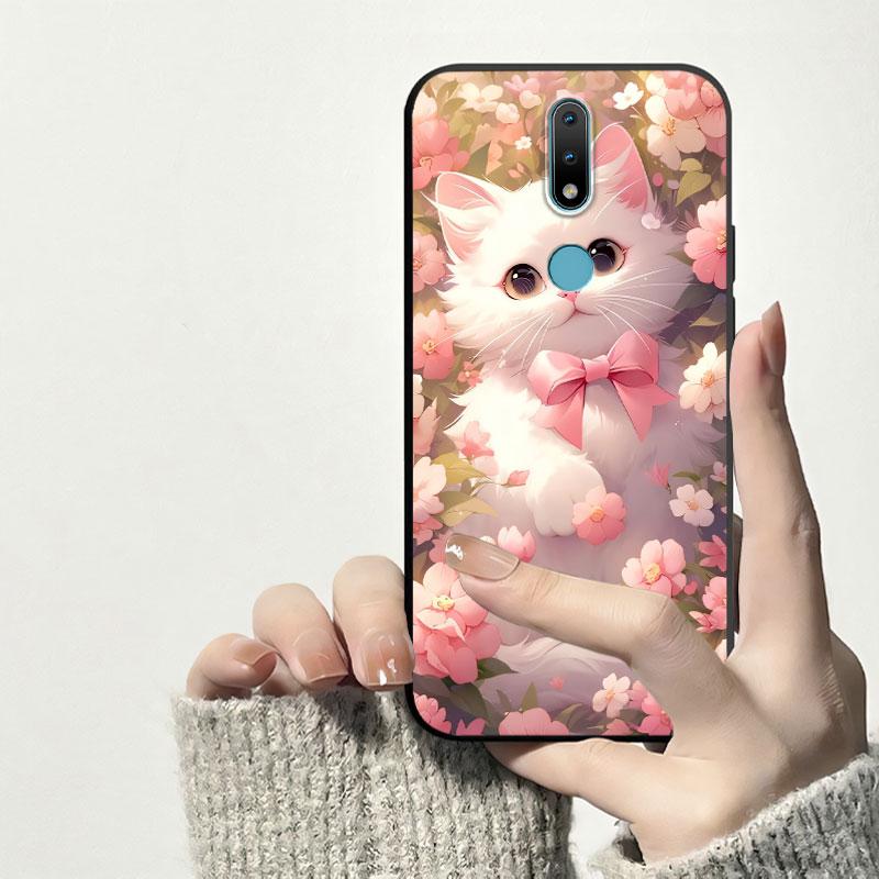 Protector For Nokia 2.4 1.4 3.4 5.3 5.4 6.2 Case Shockproof Soft Silicone For Nokia 7.2 6.3 8.3 5G Back Cover TPU Phone Case