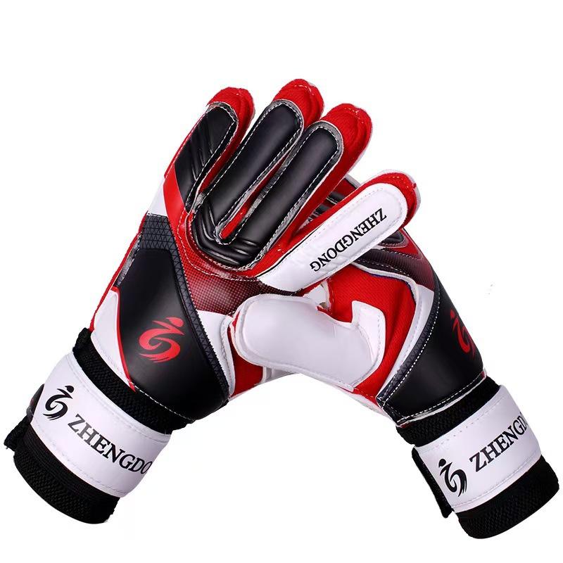 Elementary And Secondary School Football Goalkeeper Gloves, Thickened Latex Goalkeeper Training Gloves Adult