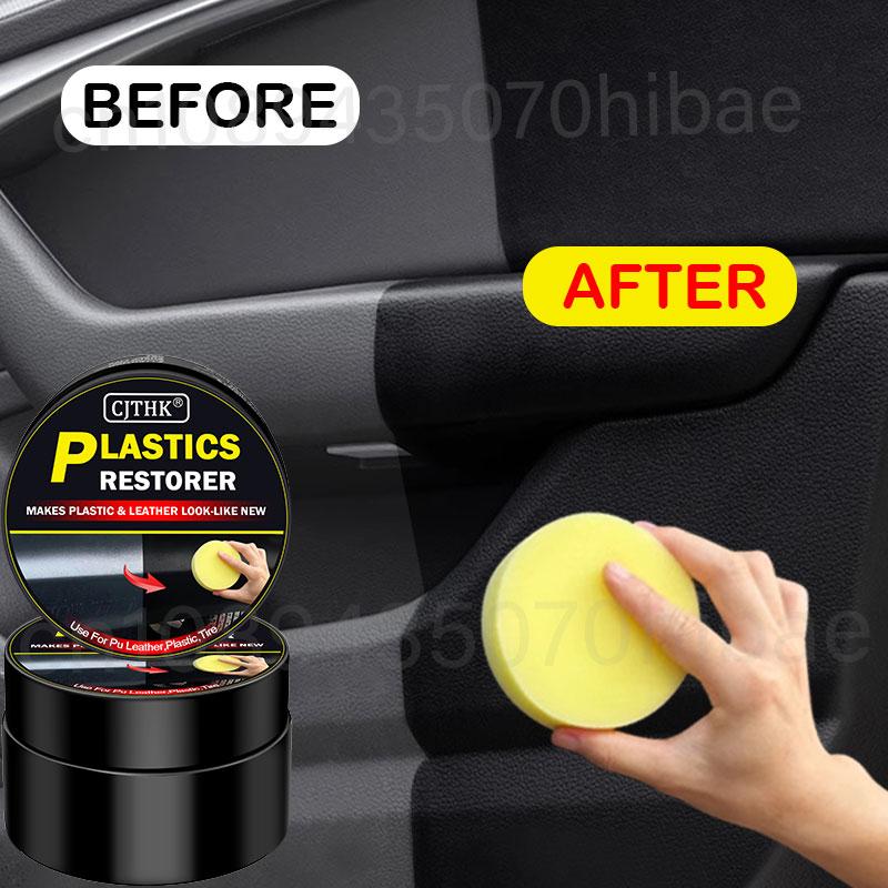 Car Plastic Restorer Back To Black Gloss Car Cleaning Products Plastic Leather Restore Auto Polish And Repair Coating Renovator