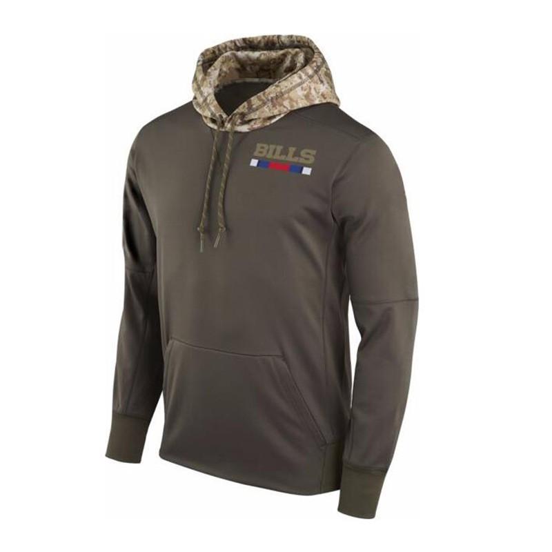 Mens NFL Hooded Sweatshirt Casual Sportswear Long Sleeve Loose Fit Printed Pullover