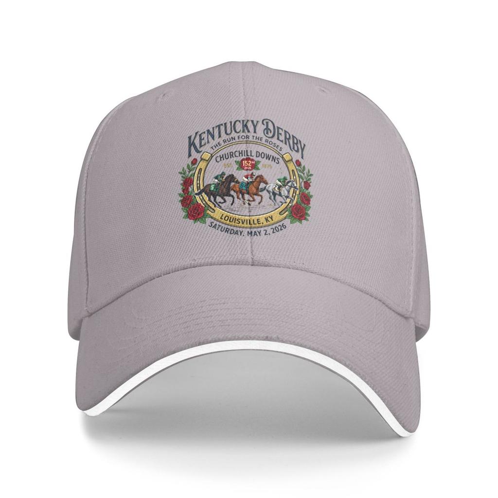 Baseball Caps Kentucky Derby Horse Racing Trending Customized Unisex Women Sport Spring Hats
