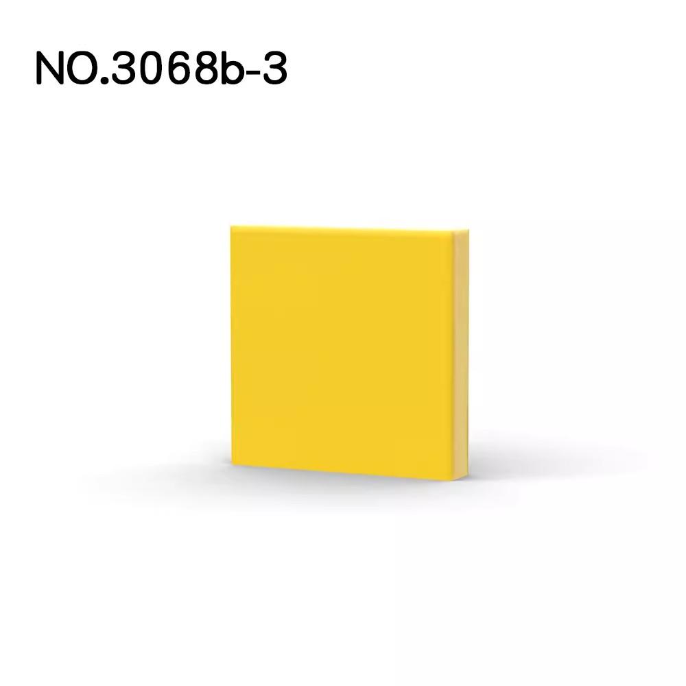 20 шт. Детали MOC 3068 88409 Плитка 2x2 с пазом Совместимые кубики DIY Строительные блоки Детская развивающая игрушка Подарок
