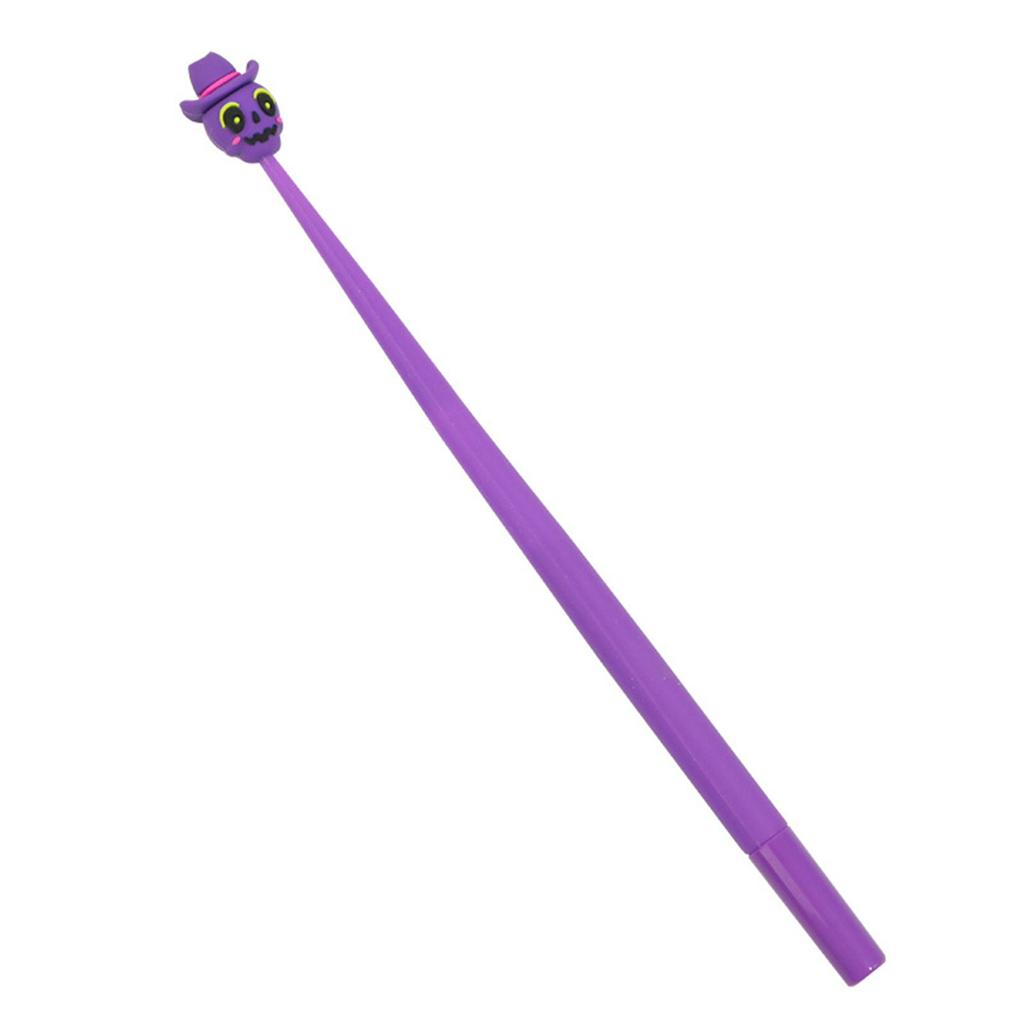 1 мл Хэллоуин жуткая силиконовая гелевая ручка 0,5 мм, гелевая ручка для письма для школьных принадлежностей студентов детей подарки, Хэллоуин обратно в школу подарки