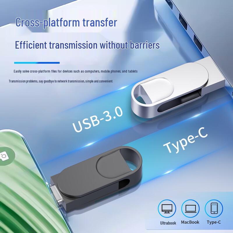 OLOEY USB 3.1 флеш-накопитель с двойным интерфейсом для телефонов и ПК