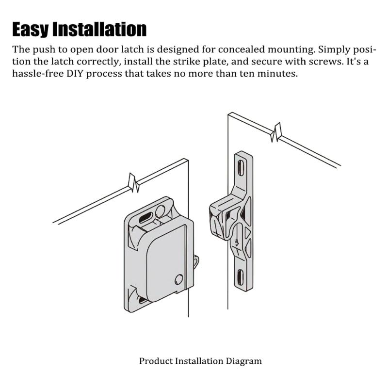 Защелки и защелки для ящиков, сменные защелки для дверей шкафа, совместимые с мотором кемпера, прицепа, ящика для домашнего офиса