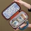 Ru kiln portable travel tea set company opening activities practical gifts business annual meeting gift