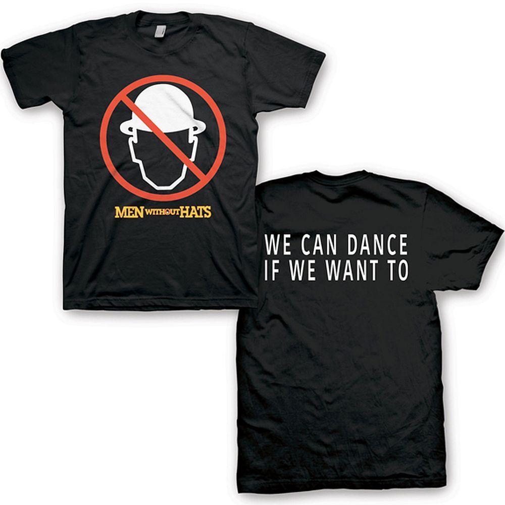 Men Without Hats "Can We Dance" Double Sided T-Shirt - S - 3X