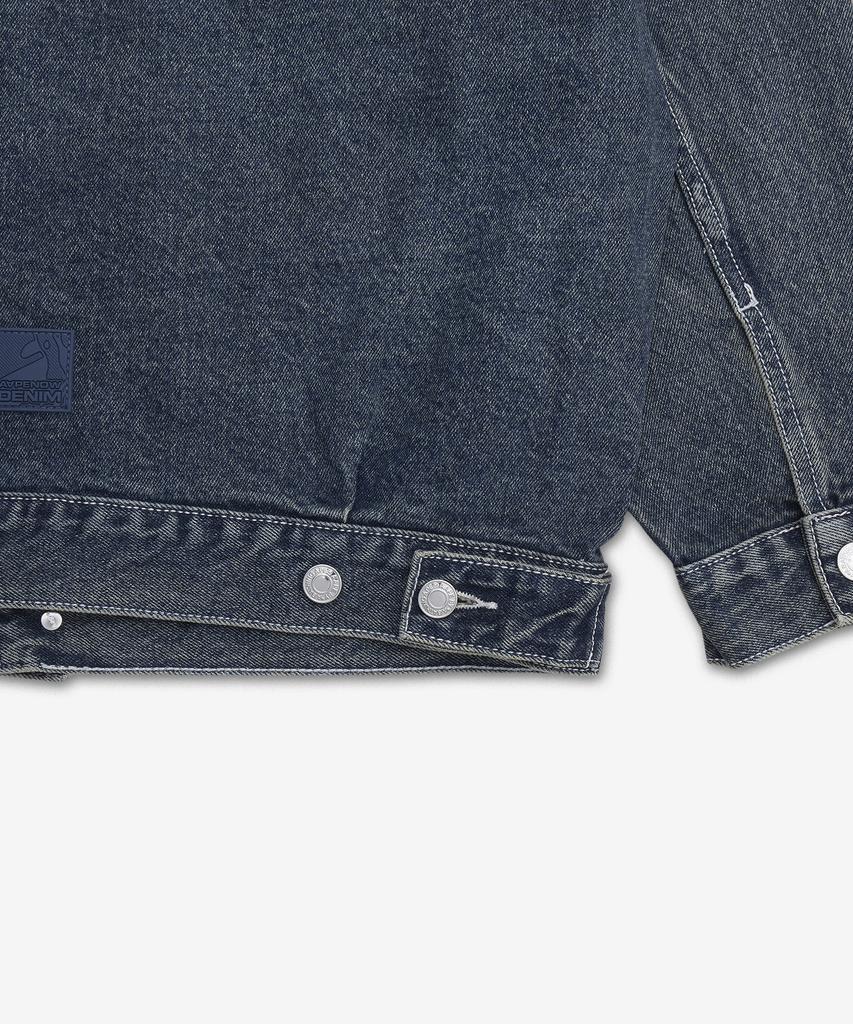 Aape Aapenow Detachable Hooded Denim Jacket - Blue / Aapljm7766Xxqblx