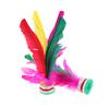 2Pc China Jianzi Fancy Shuttlecock Fitness Entertainment for Physical Exercise