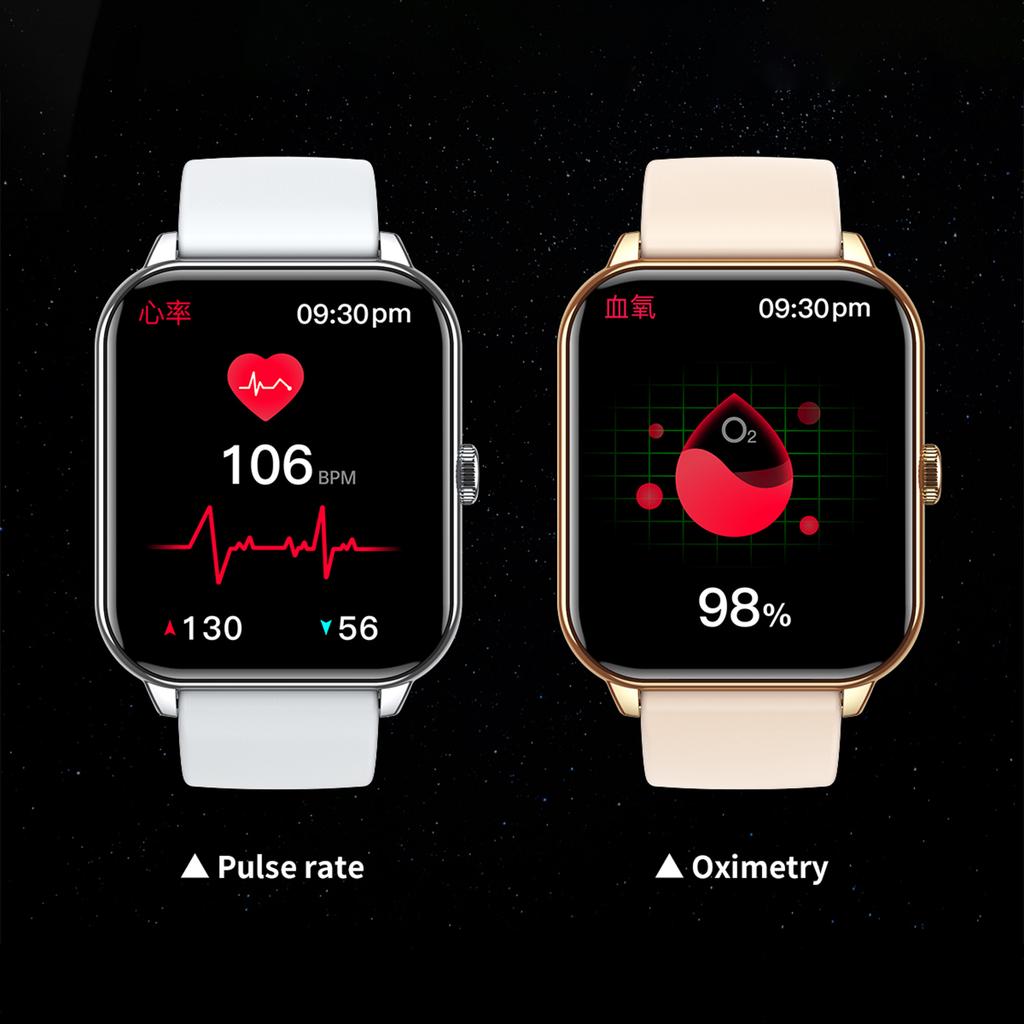 CY13 1,9-дюймовый HD-экран Смарт-часы с функцией звонков по Bluetooth, мониторингом сердечного ритма и здоровья, спортивные часы