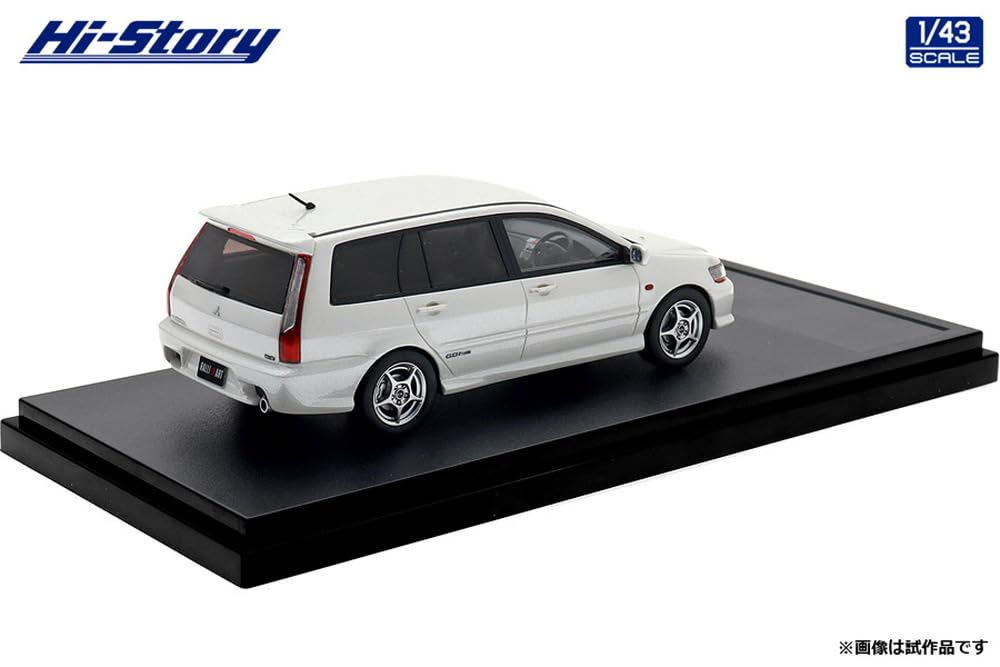 INTERALLIED Hi Story Mitsubishi Lancer Cedia Wagon Ralliart Edition Шелковисто-матовый HS505WH 1/43 (2001) Белый, Модель,