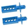 2Pcs Body Post Aluminium RC Upgrade Parts Accessories for Traxxas Mini E Revo Slash 1 16 Blue